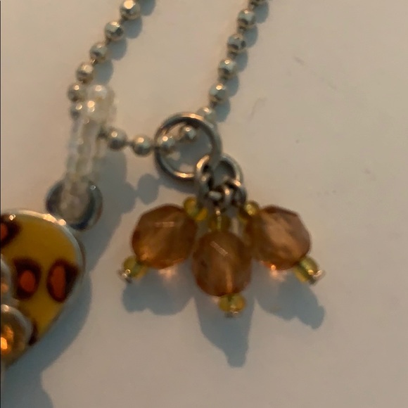 Necklace Beach Sandal Necklace 11” Drop - Picture 6 of 6